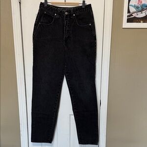 Z. Cavaricci Women's High Rise Button Fly Dark Jeans Size 32